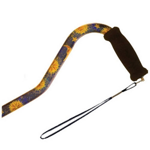 Offset Handle Aluminum Cane - Celestial