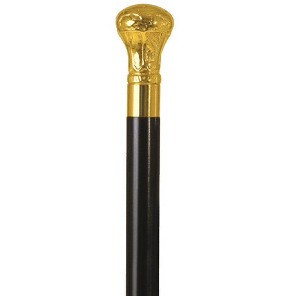 My Lord Scrolled Gold Plated Handle