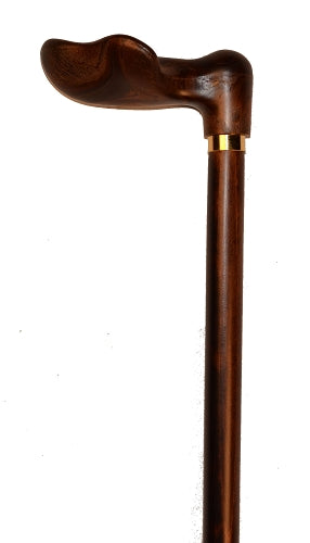 Wood Grain Shaft With Palm Handle