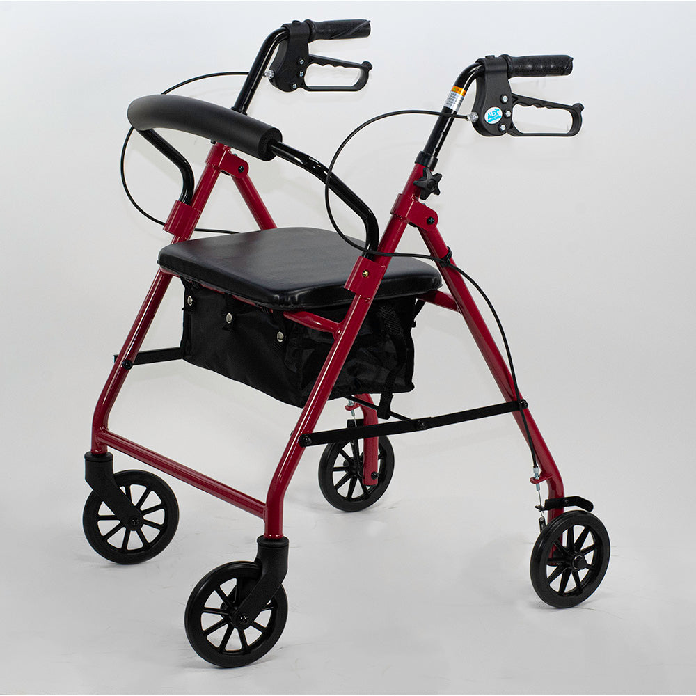 Deluxe Rollator With Loop Brakes