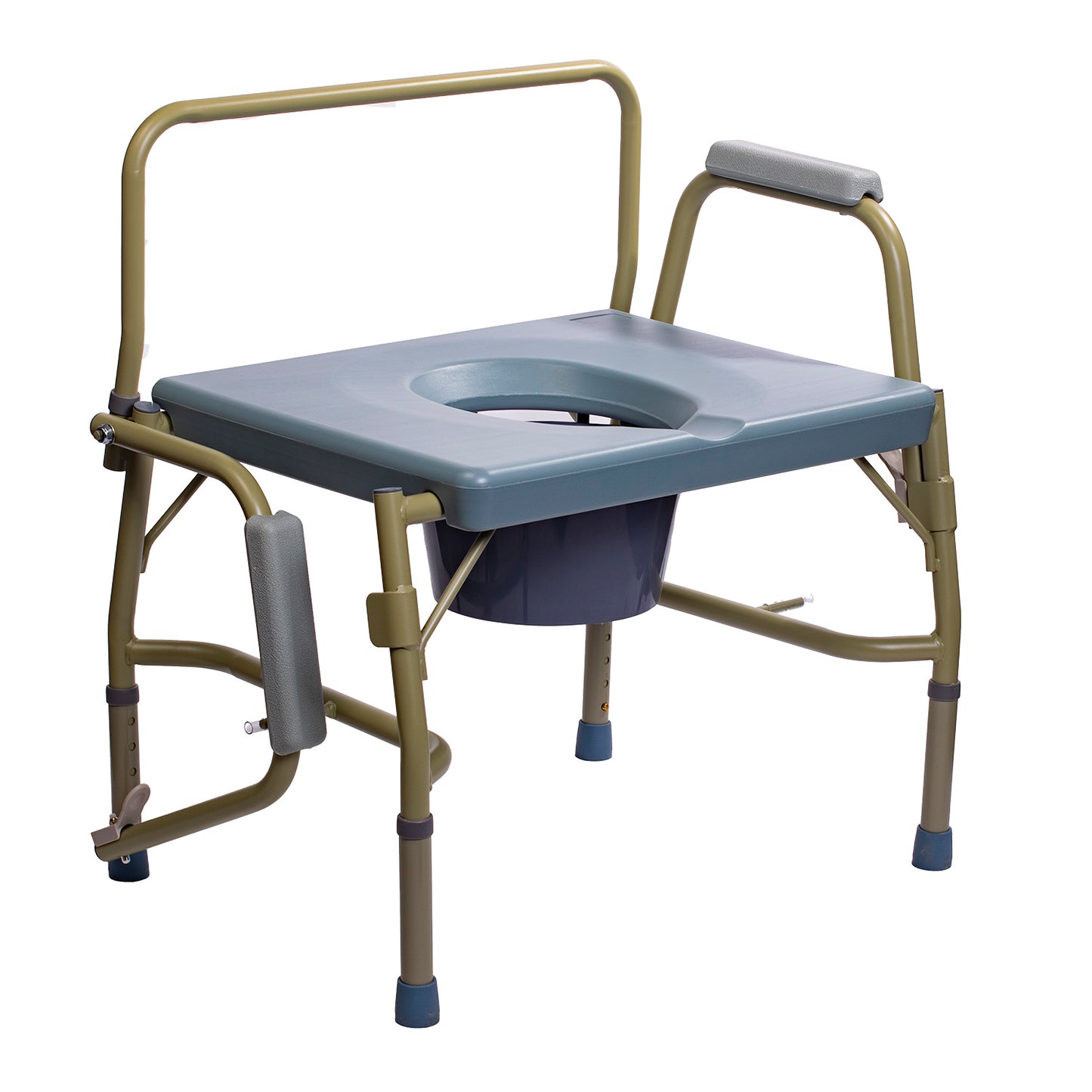 Bariatric Drop-Arm Commode