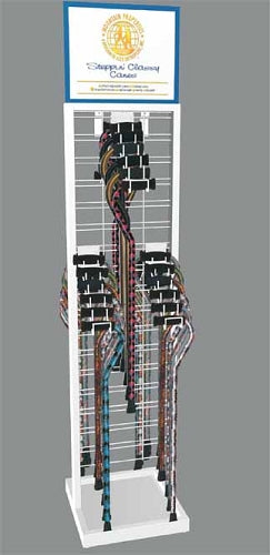 Two Sided Wire Cane Display Offset Only