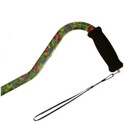 Offset Handle Aluminum Cane - Canterbury