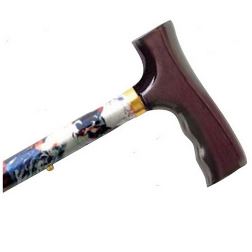 AdjustableTravel Folding Cane - Cats