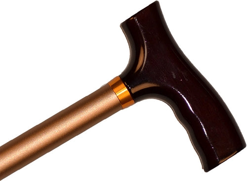 Straight Adjustable Cane - Matte Bronze