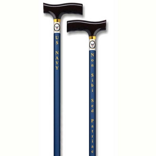 	Straight Adjustable Cane - US Navy 