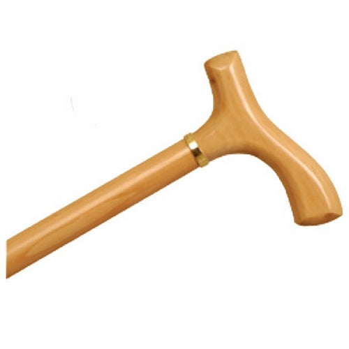 Fritz Handle Wood Cane - Natural Stain Extra Tall