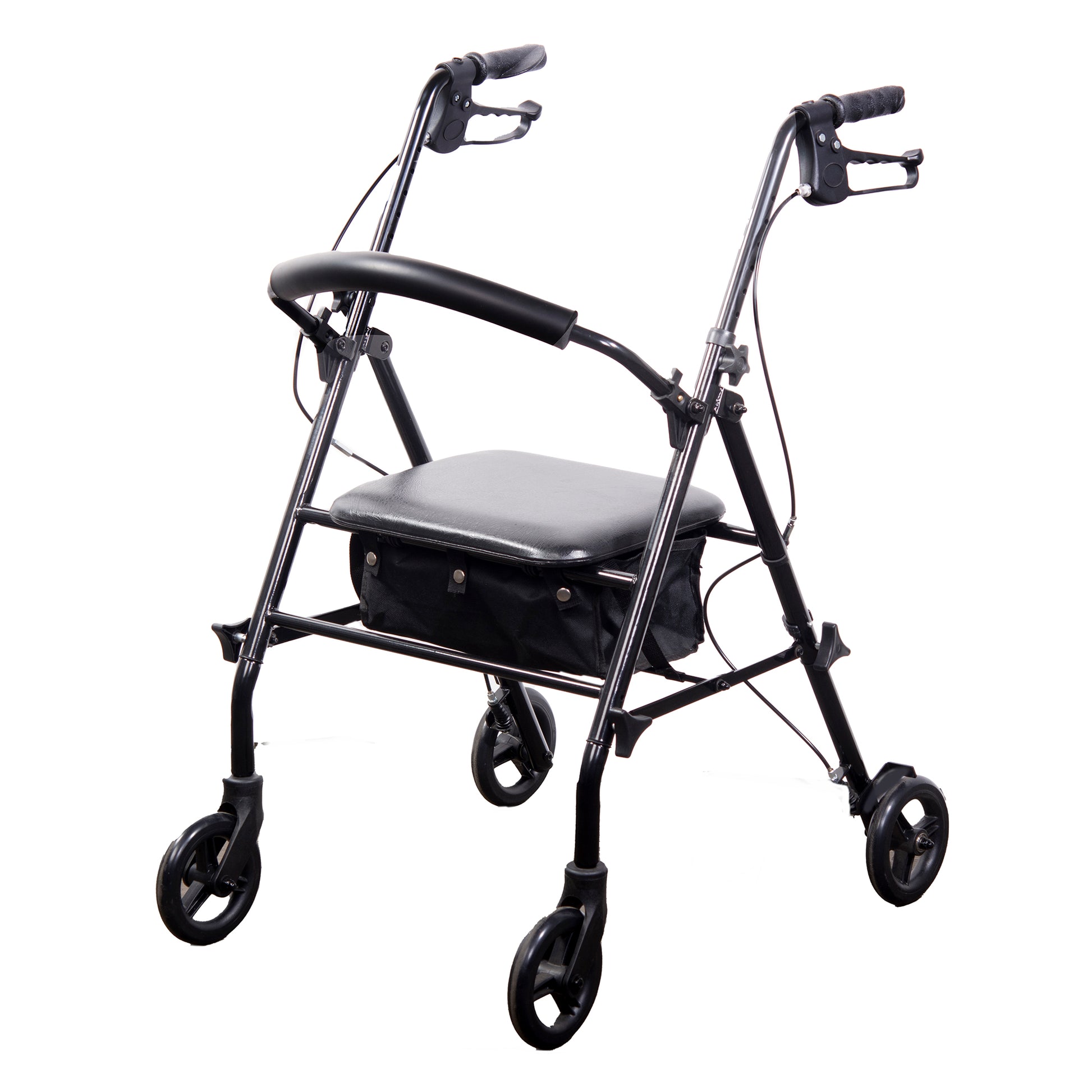 Travel Rollator With Loop Brakes