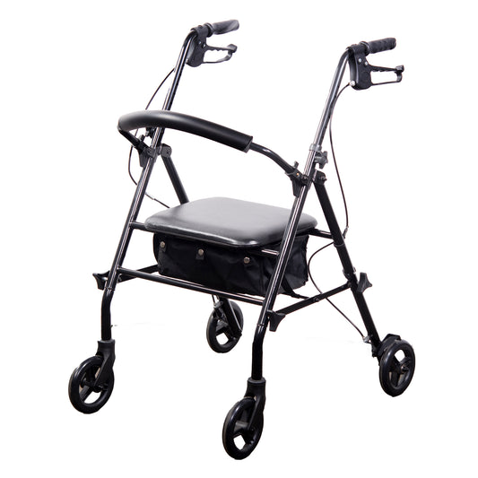 Travel Rollator With Loop Brakes