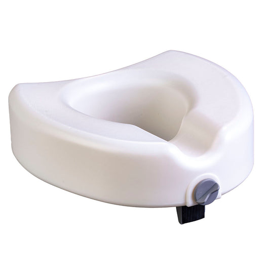 Raised Toilet Seat With Lock