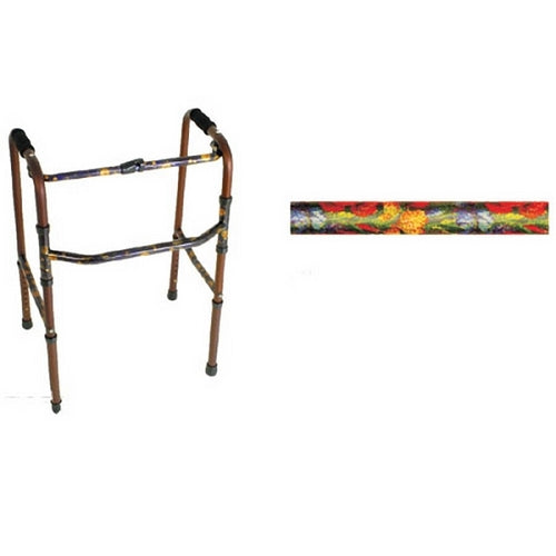 Designer Folding Walker - Summer Garden