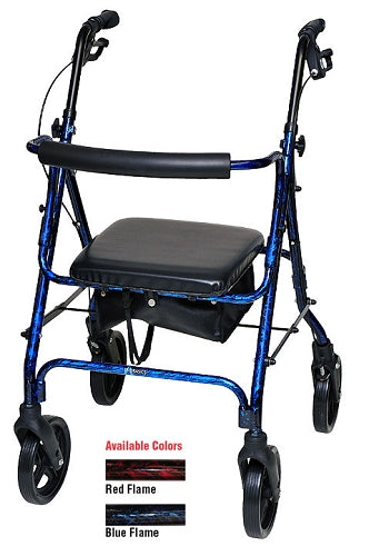 Deluxe Rollator with Loop Breaks