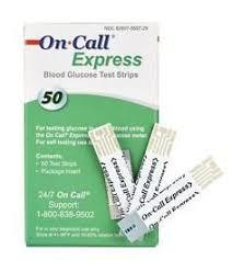 On Call®Express Blood Glucose Test Strips